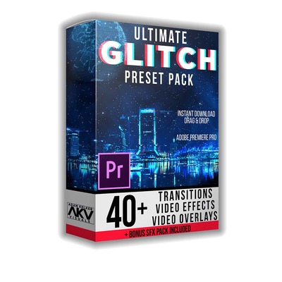 AKVSTUDIOS出品 8套PR转场预设合集包，为数字广告注入专业动态魅力